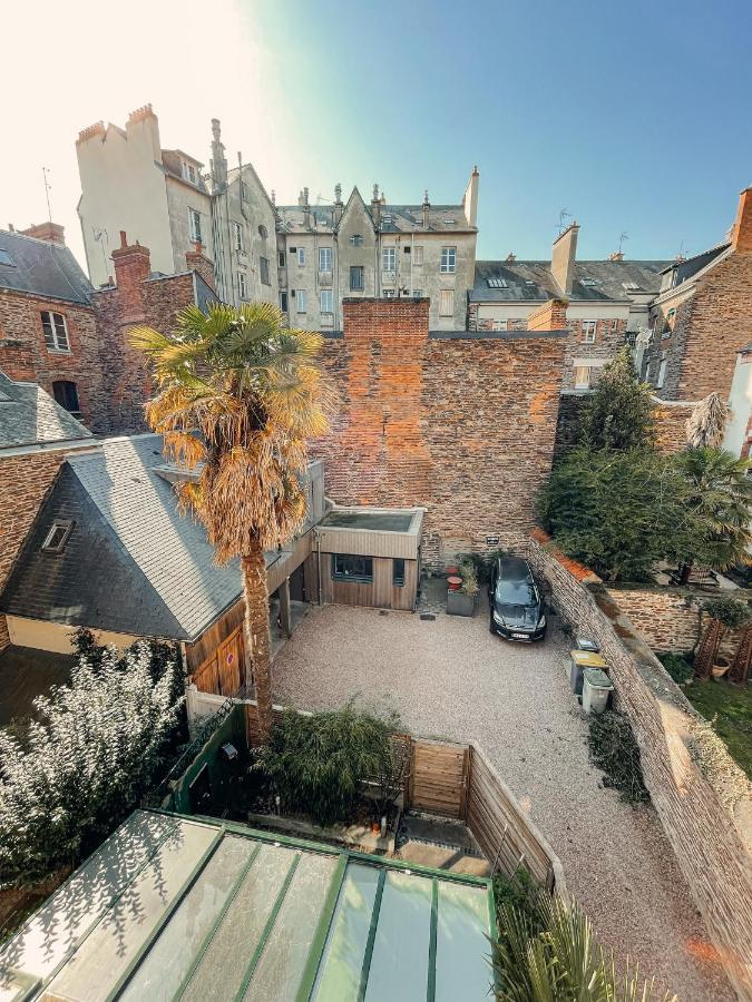 Garden Apparts Rennes Centre Gare Dış mekan fotoğraf