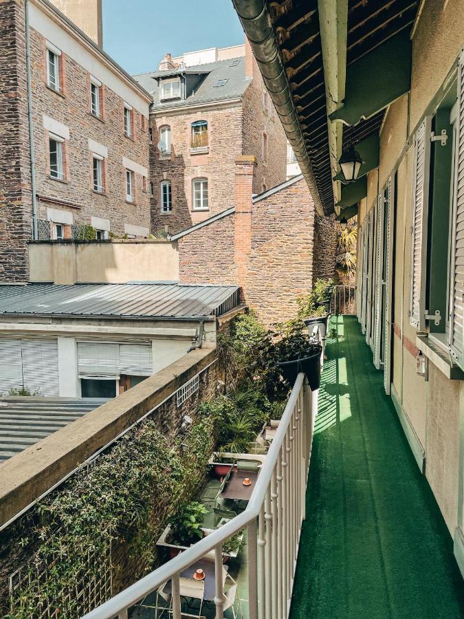 Garden Apparts Rennes Centre Gare Dış mekan fotoğraf